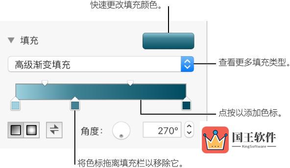 Keynote渐变填充教程