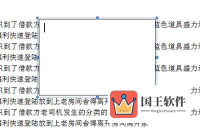 将其弄成一个空白的文本框