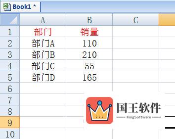 Excel饼图制作流程表格例子