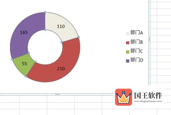 Excel饼图制作流程添加数据标签