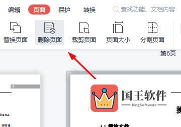 WPSPDF删除页面
